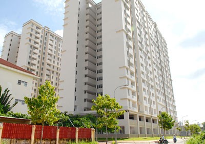 A resettlement area in An Phu Ward, District 2, HCMC (Photo: SGGP) A resettlement area in An Phu Ward, District 2, HCMC (Photo: SGGP)